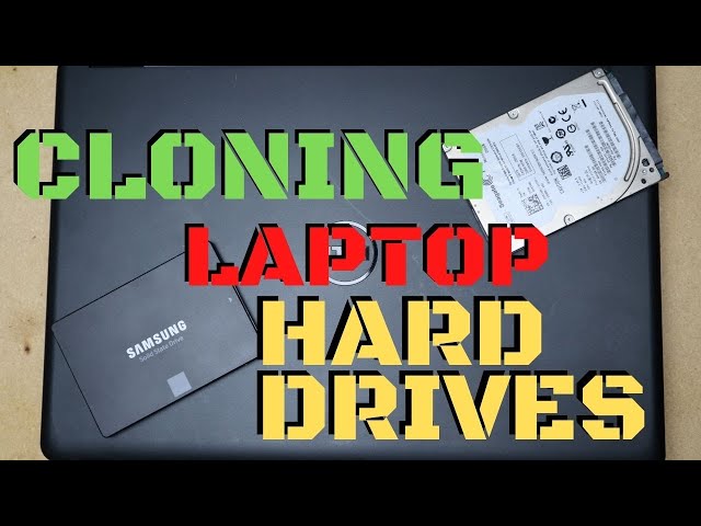Cloning a laptop hard drive