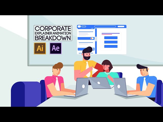 Corporate Explainer Video Animation Breakdown || After Effects Project Breakdown