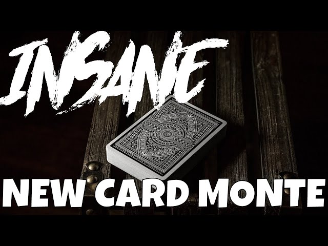 INSANE Monte Trick using a DOUBLE-FACED Card!