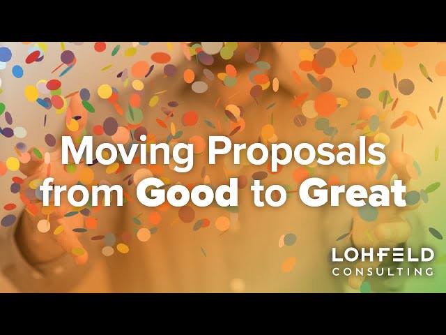 Moving Proposals from Good to Great: Insights from Three APMP Fellows