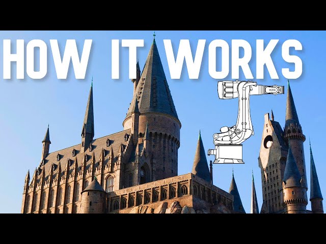 How It Works: HP & The Forbidden Journey | The Robot Ride Inside Hogwarts Castle