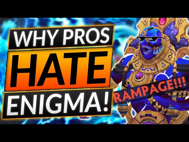 EVERYONE HATES This PRO ENIGMA - BEST Support Farming Tips and Builds - Dota 2 Guide