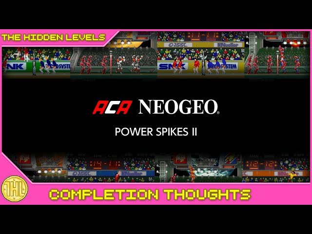 ACA NeoGeo Power Spikes 2 Completion Thoughts (Xbox One)