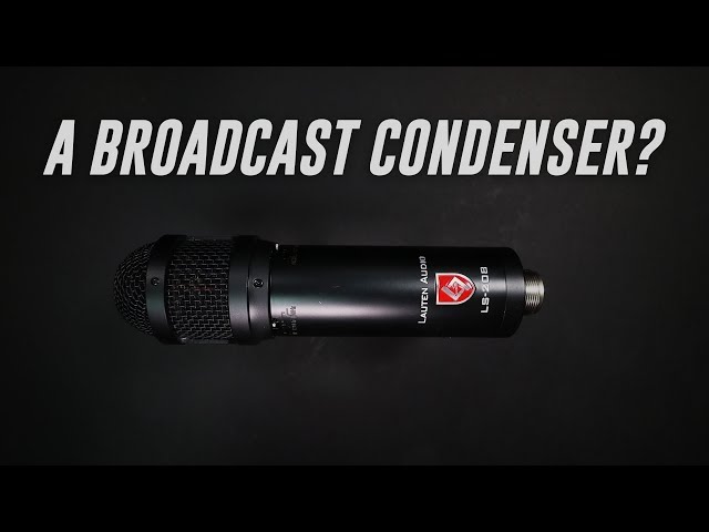 Lauten Audio LS-208 Broadcast Condenser Microphone Review / Test