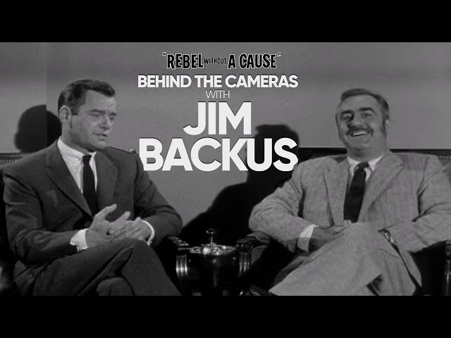 Behind The Cameras with Jim Backus  - Rebel Without a Cause (1955)