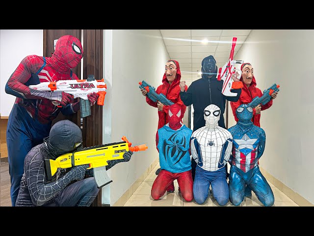Bros 6 Spider-Man In The House || Hey , SPIDER-MAN Play Mini Games To Rescue My Friends