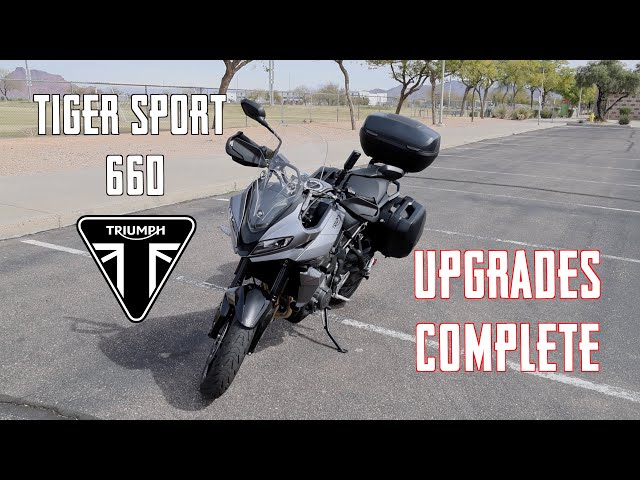 Upgrades Complete! - Triumph Tiger Sport 660