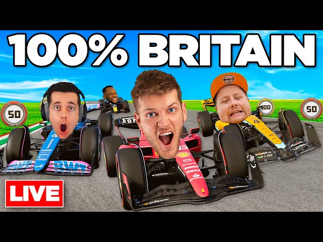 100% British Grand Prix! F1 23 Online Creator Series! | LIVE 🔴
