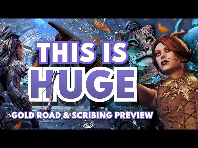 MASSIVE Gold Road & Scribing PREVIEW 🔮 Everything I learned about ESO Update 42