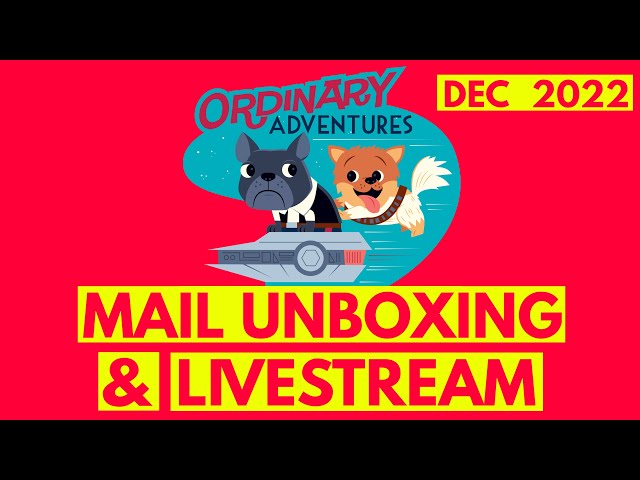 🔴 Livestream & Our Last Mail Unboxing