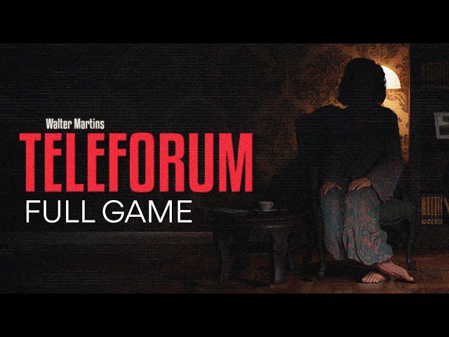 TELEFORUM - Full Game | All Endings and Secrets | 1080p HD 60 FPS Elevator codes at the end.
