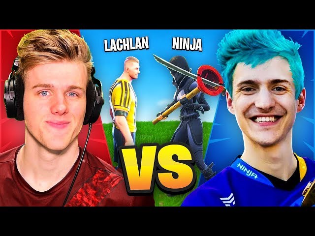 Lachlan VS Ninja In Fortnite Battle Royale!