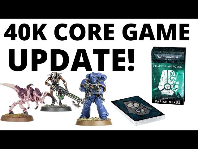Warhammer 40K Core Gameplay Update Announced - Battleline Buff, Secret Missions and More!