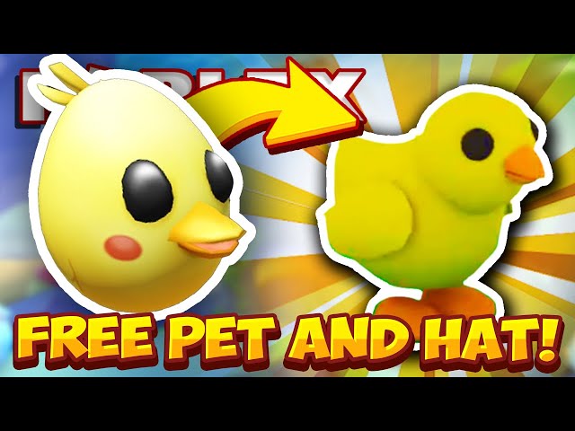 HOW TO GET FREE PET CHICK AND NEW ADOPT ME EGG! Roblox Egg Hunt 2020