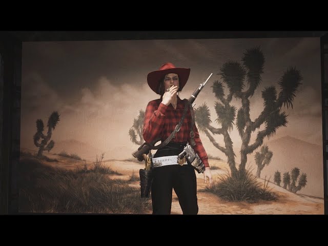 Red Dead Redemption 2 **Showdown Takeover**  Practicing a little with sniper ,I'm not the best .