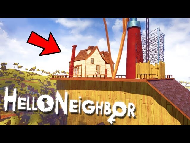 Attaching Our House To The Neighbor's House! | Hello Neighbor (Mod Competition!)