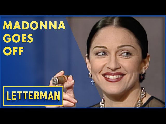 Madonna's Infamous F-Bomb Interview | Letterman