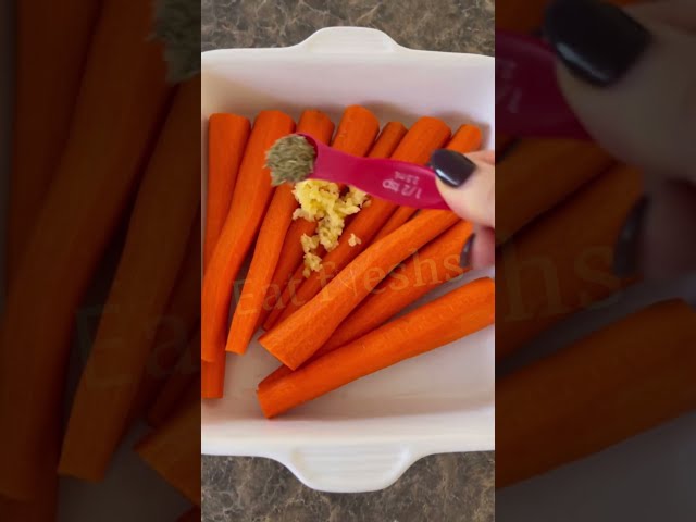 Roasted Carrots with Sweet Soy Glaze Recipe || @EatFreshs