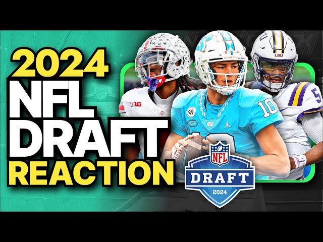 2024 NFL Draft - Pick Reaction w/ Colt McCoy & Jay Gruden