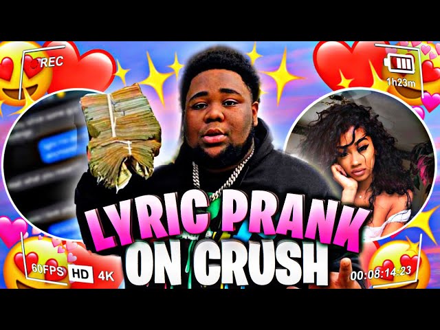 Rod Wave - "Letter From Houston" Lyric Prank On Crush😍**GONE WRONG😳**