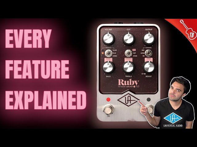 Ruby ‘63 Vox AC30 Top Boost Amp Sim Pedal - Full Review & Demo