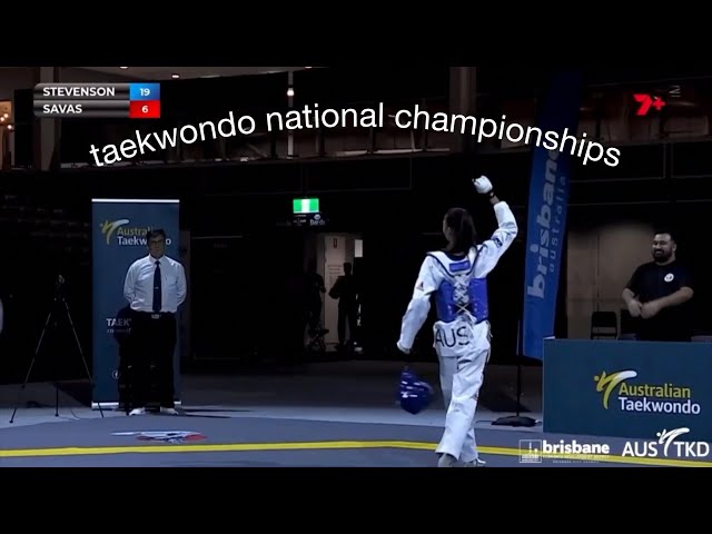 TAEKWONDO COMPETITION VLOG | WATCH ME FIGHT AT NATIONALS