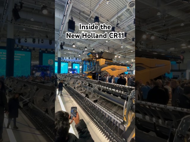 #newholland #CR11 #cabview at #agritechnica  2023