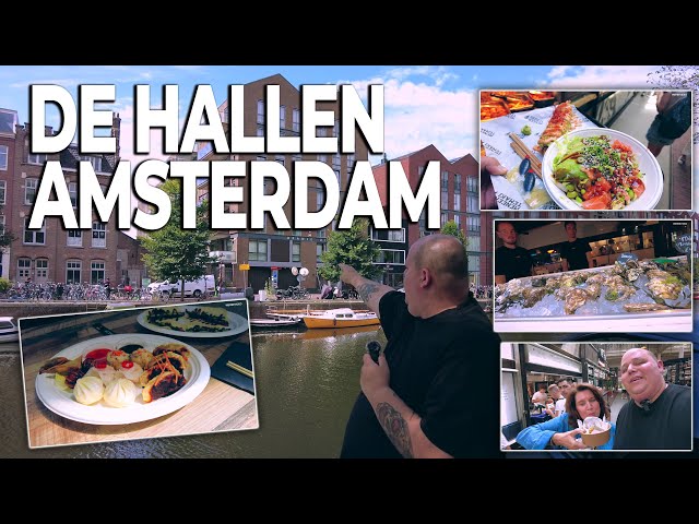 Amsterdam FOOD TOUR | De Hallen Amsterdam | Ich teste das Essen in der Foodhalle