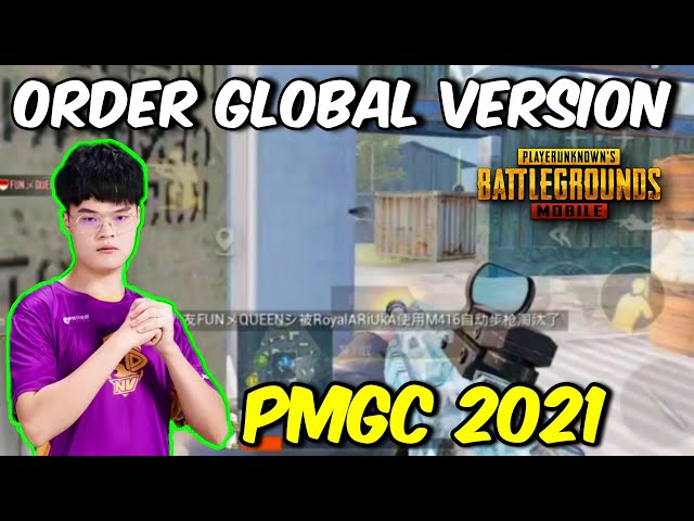 😍NOVA ORDER Shows HACKER REFLEX in Global Version PUBG MOBILE PMGC 2021