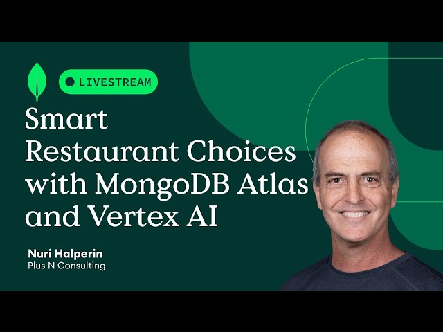 Smart Restaurant Choices with MongoDB Atlas and Vertex AI