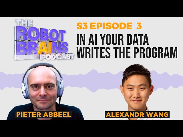 S3 E3 Scale Founder CEO Alexandr Wang: in AI your data writes the program