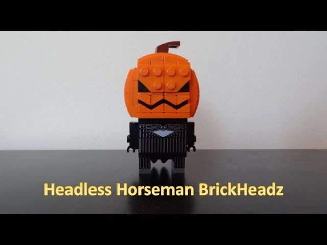 How To Build A LEGO Headless Horseman BrickHeadz