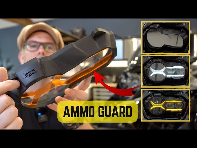 NEW AMMO GUARD Headlight Protection for BMW R1250GS / R1250GSA