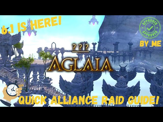 Aglaia Alliance Raid Guide || BOSS GUIDE || FFXIV 6.1 || ENDWALKER