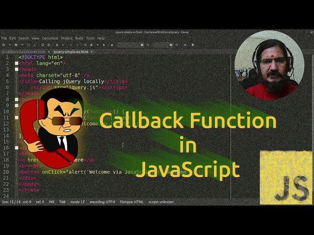 JavaScript and Callback functions