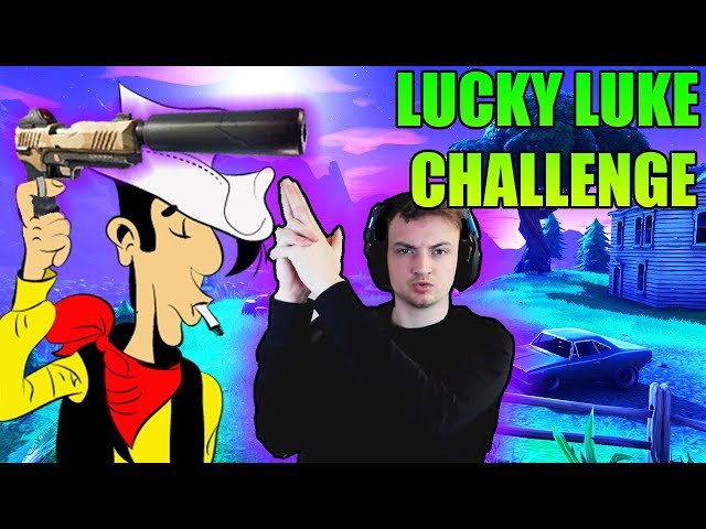 ES WIRD LEGENDÄR! Lucky Luke Challenge | Fortnite LIVE - ViscaBarca