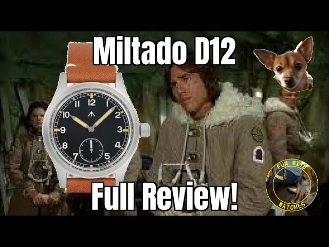 Miltado D12 Dirty Dozen Quartz Watch Review