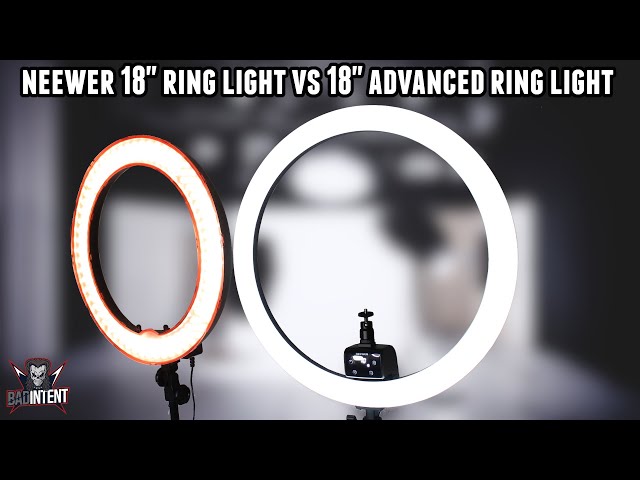Neewer 18" Ring Light vs Neewer 18" Advanced Ring Light [Review and Comparison]