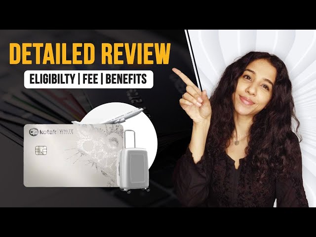 Kotak White Reserve Credit Card Review | Features and Benefits