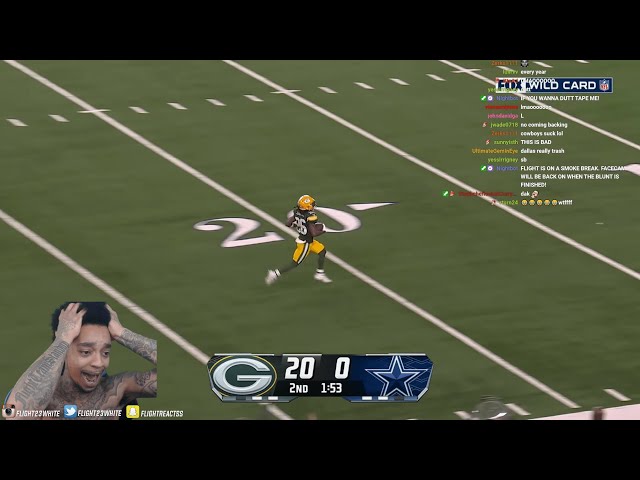 FlightReacts Packers vs. Cowboys | 2023 Super Wild Card Weekend Highlights