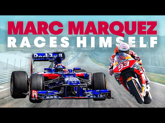 Marc Marquez Switches MotoGP Wheels For An F1 Car | Two 2 Four Wheels