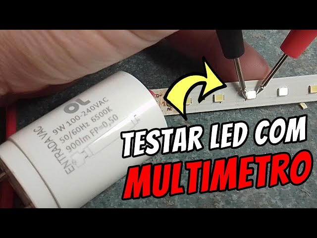 ✅ Como Testar os LEDs SMD usando um Multimetro