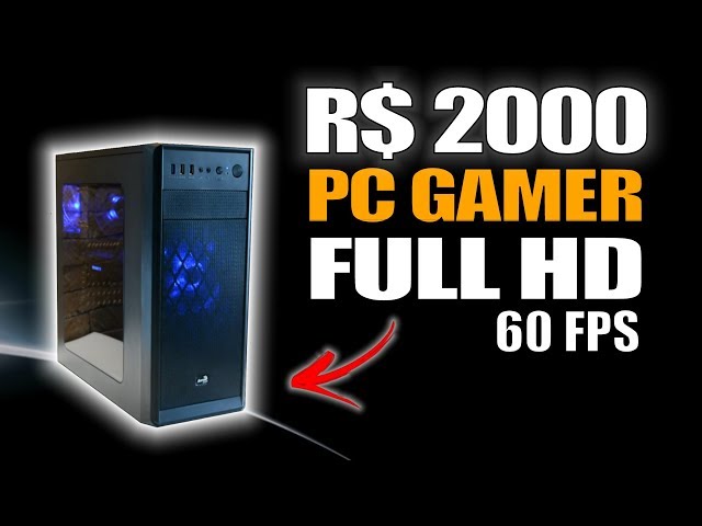 R$ 2000. PC Gamer Barato pra Full HD 60 FPS em 2019. Testes Games Pesados. i5 2500K vs Ryzen 5