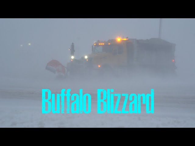 Buffalo Blizzard - New York Lake Effect Thunder Snow January 14, 2024