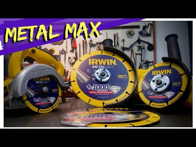 METAL MAX IRWIN - Disco Diamantado para Corte de Metais