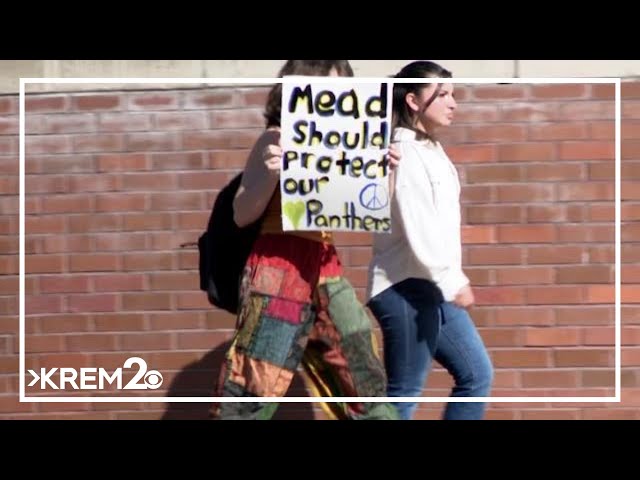 Mead High School students organize walk out in response to alleged assault among football team