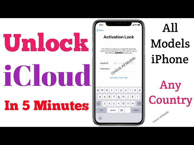 In 5 Minutes, Unlock iCloud Activation Lock | How To Unlock iPhone iCloud Lock
