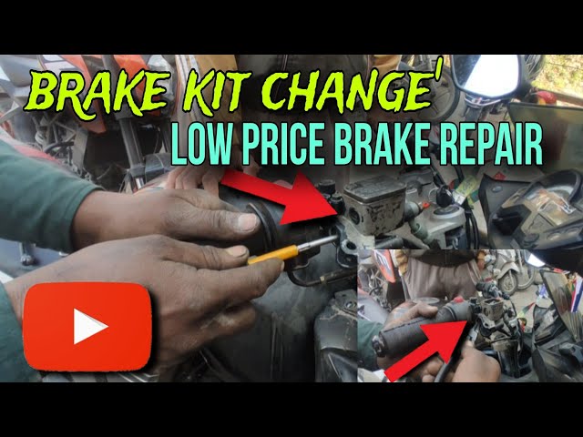 YAHMHA FAZER FZ DISK BRAKE KIT CHANGE| FULL DETAIL VIDEO AND PRICE||  MASTER CYLINDER REPEAR||