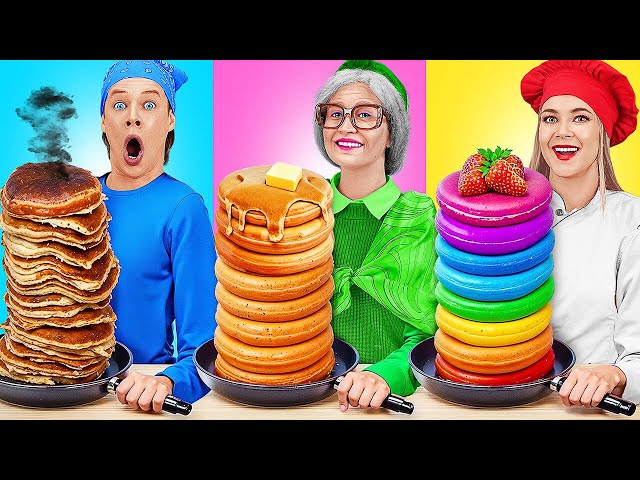 ME VS GRANDMA COOKING CHALLENGE || Cake Decorating Funny Food Gadgets by BamBamBoom!