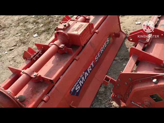 sonalika smart series || zerovator  multispeed #rotavator #tractor #longvideo